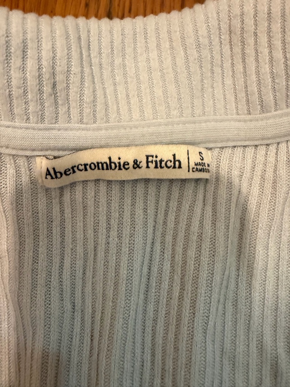 A&F Cozy Rib Polo - Picture 3 of 3